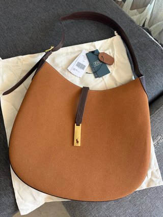 Bolso Marrón Polo Ralph Lauren