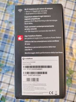 Vodafone Power Station – Modem/Router Wi-Fi