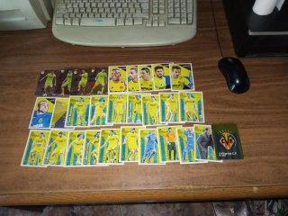 Cromos de fútbol del Villarreal C.F.