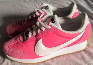 Nike Zapatillas Deportivas Rosa y Blancas
