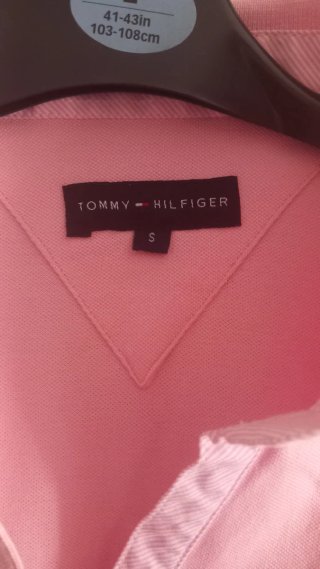 Polo Tommy Hilfiger Rosa Talla S