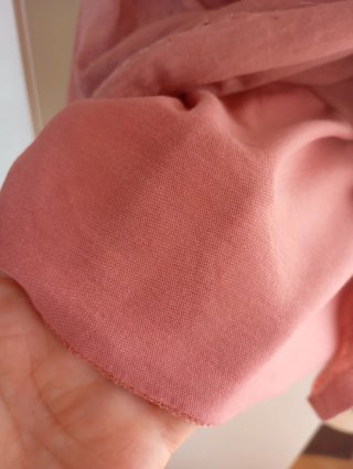 Vestido palabra de honor rosa Massimo Dutti XS