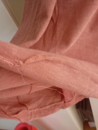 Vestido palabra de honor rosa Massimo Dutti XS