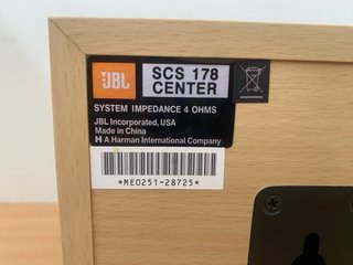 Altavoz Central JBL SCS178 Marrón/Plata