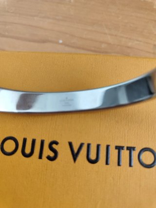 Bracciale Louis Vuitton Argento e Nero