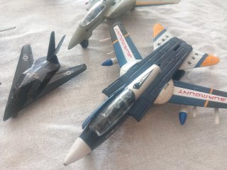 Set 9 modellini aerei militari anni 80-90-00