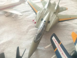 Set 9 modellini aerei militari anni 80-90-00