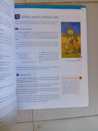 Literatura 1 ESO Lengua castellana y literatura