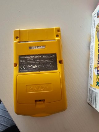 Consola Game Boy Color Amarilla Nintendo