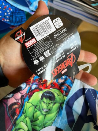 Cappellino Avengers Marvel Blu/Rosso