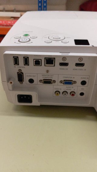 Proyector NEC Blanco y Azul