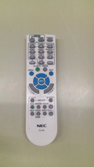 Proyector NEC Blanco y Azul