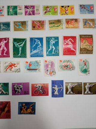52 Sellos Deportivos URSS