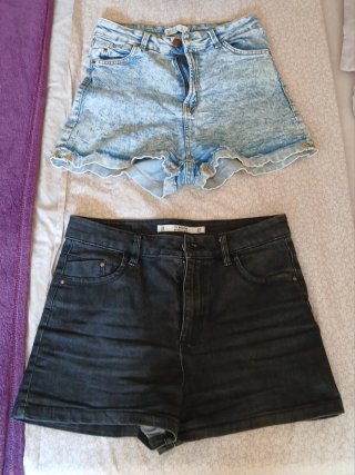 Shorts vaqueros mujer