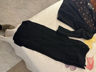 Traje negro elegante