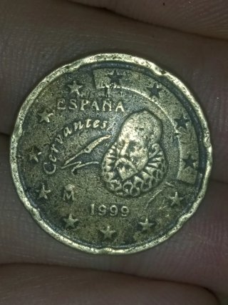 Moneda antigua con error