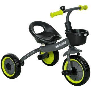 Triciclo per Bambini da 2-5 Anni con Seduta Regolabile e