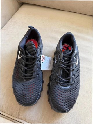 Zapatillas Nike 42 Negro Hyper Crimson