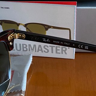 Gafas de sol Ray-Ban Clubmaster Marrón/Dorado