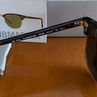 Gafas de sol Ray-Ban Clubmaster Marrón/Dorado