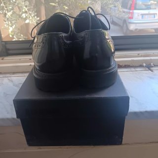 Scarpe Francesina Uomo Nere Taglia 43