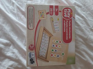 Puzzle deslizante Playtive madera