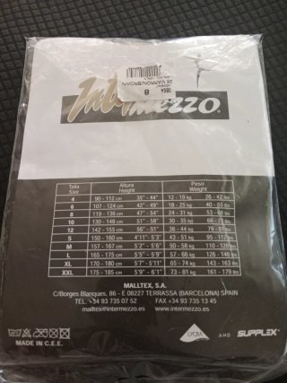 Medias y funda patinaje artístico Intermezzo