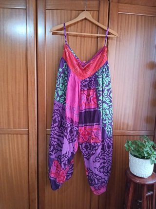 Pantalones Boho Estampados Talla Única