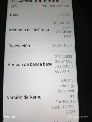 Móvil Huawei Honor X9 Negro
