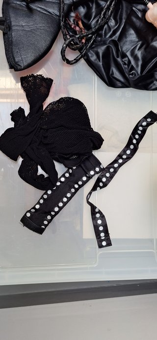 Disfraz Sado Talla Única Negro