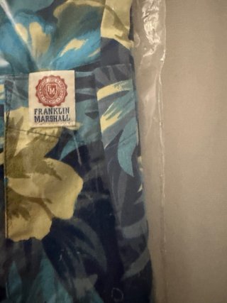 Camisa Franklin & Marshall Estampada Talla L