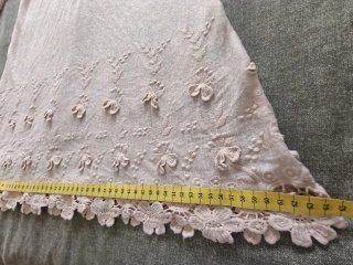 Vestido bohemio, 44 cm sisa