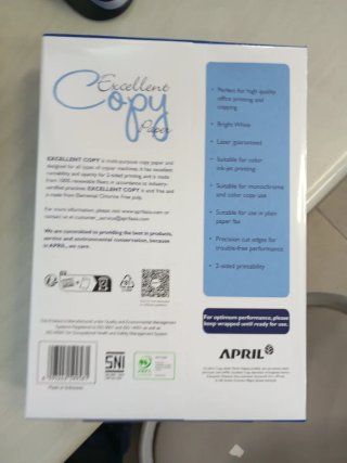 Carta A4 80gsm APRIL 5 risme