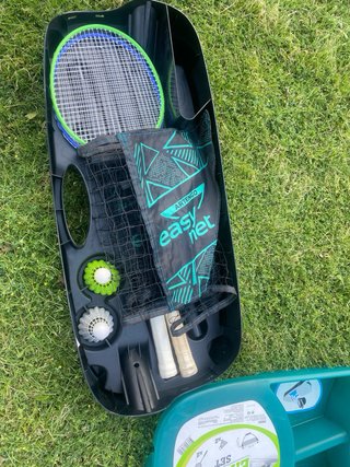 Set de Bádminton con Red y Raquetas