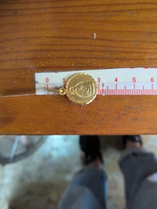 Medalla Virgen de las Cabezas Oro 18k