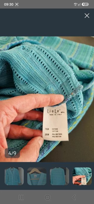 Cardigan Liola' donna taglia