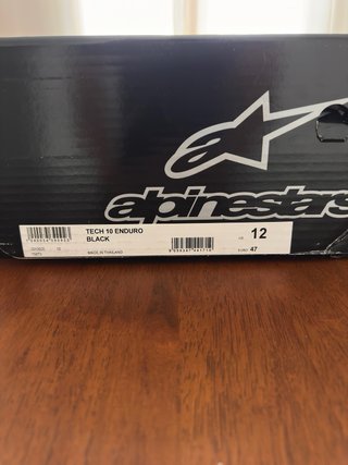 Botas Alpinestars Tech 10 Enduro US 12 / 47