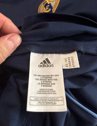 Camiseta Real Madrid Adidas Azul