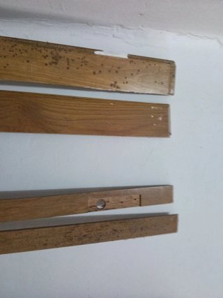 Puerta blindada madera