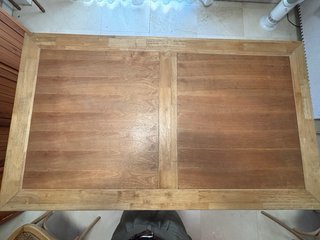 Mesa de comedor rústica/moderna. Urge venta