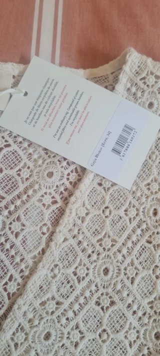 Blusa Sezane Talla XS Encaje