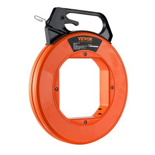 Cinta de Pescado, 73.2m 3mm (240 pies, 1/8 pulgadas), Extractor de Alambre de Acero con Carcasa y Mango Optimizado, Herramienta de Extracción de Cable Fácil de Usar, Herramientas de Pesca de Alamb...