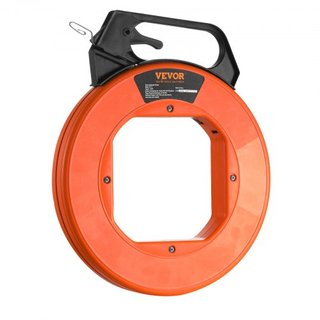 Cinta de Pescado, 73.2m 3mm (240 pies, 1/8 pulgadas), Extractor de Alambre de Acero con Carcasa y Mango Optimizado, Herramienta de Extracción de Cable Fácil de Usar, Herramientas de Pesca de Alamb...