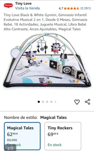 Gimnasio infantil Tiny Love