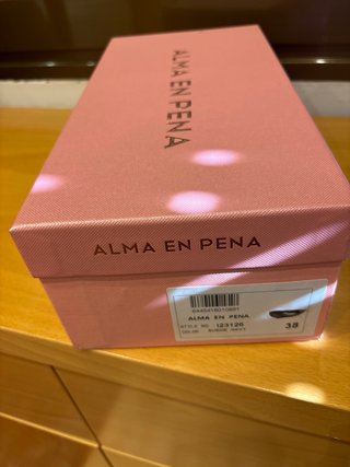 Zapatos Alma en Pena Talla 38 Azul navy /Plata