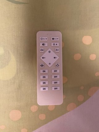 Lampara / Plafón LED con mando a distancia