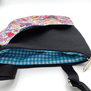 Bolso bandolera ARTESANAL NUEVO - Tatuajes