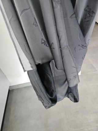 Vestito donna lungo grigio fantasia