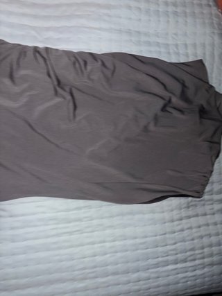 Vestido largo fiesta gris Talla M-L