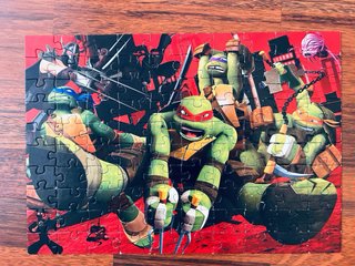 Disfraz 5 añsTortuga Ninja, regalo Puzzles Tortuga